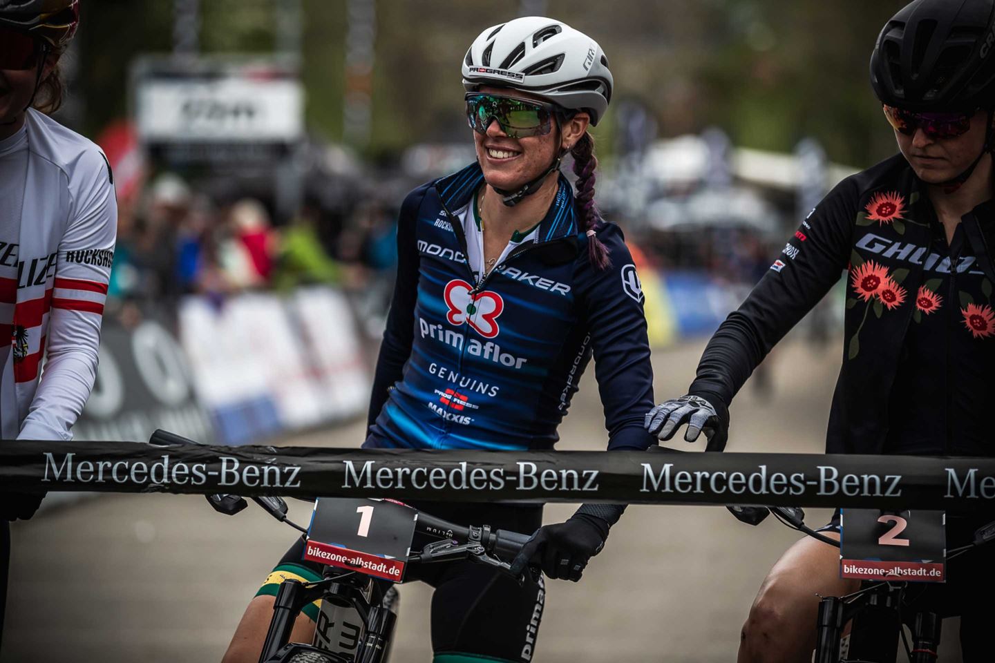 Rebecca McConnell at Start Line