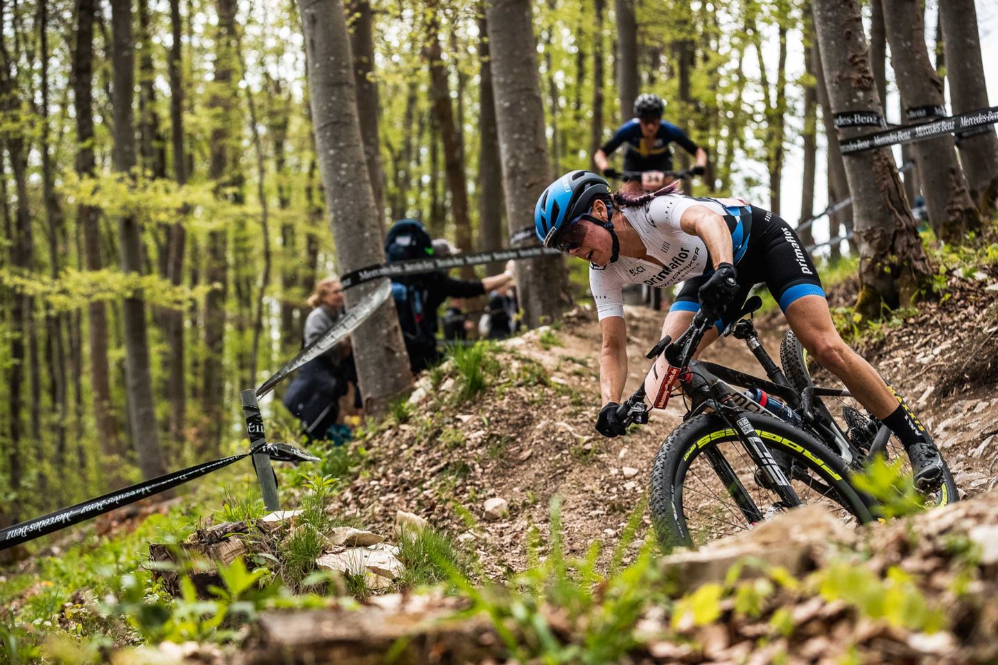 Bec McConnell leading Jenny