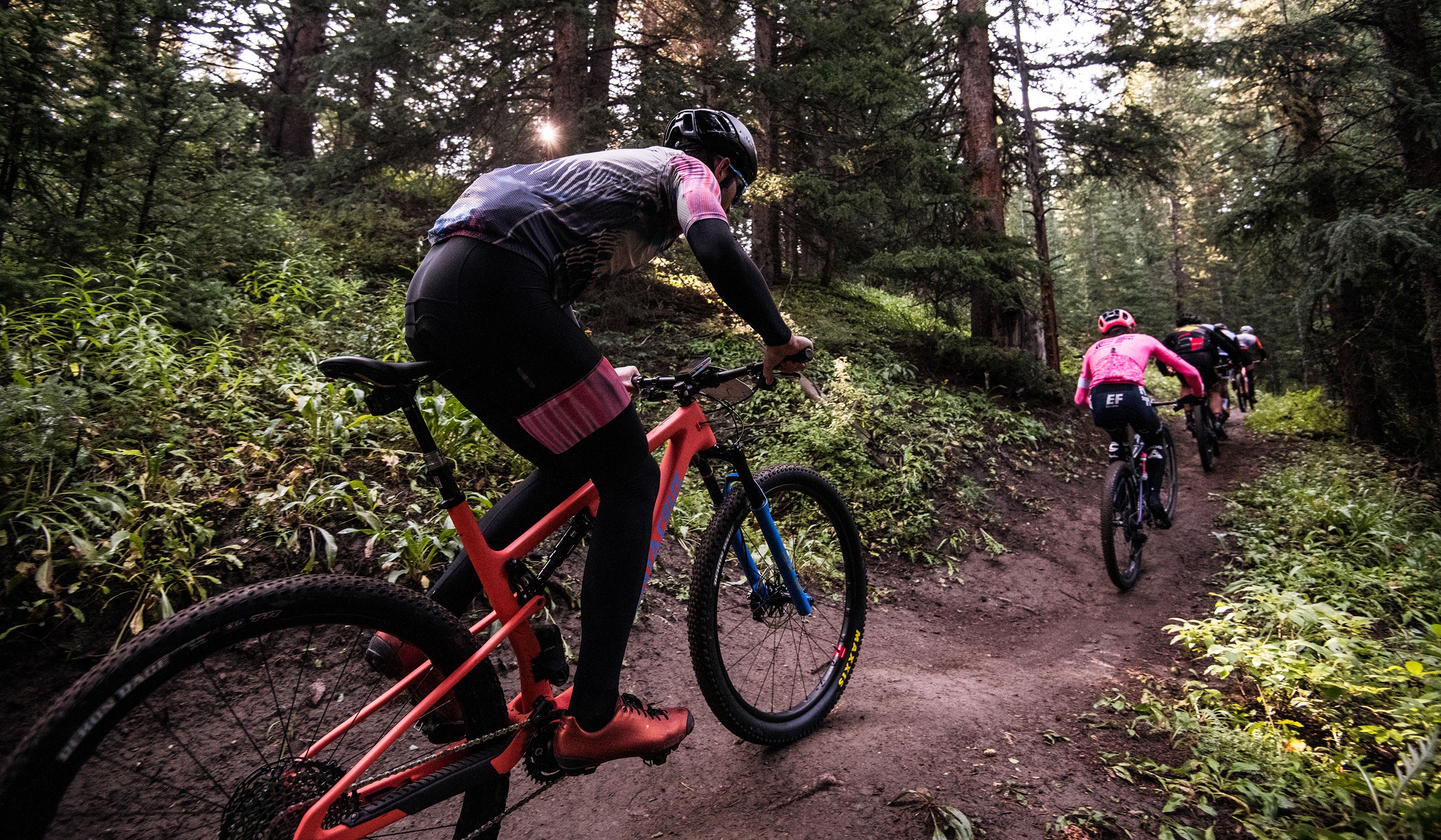 Racers line up at breck epic.