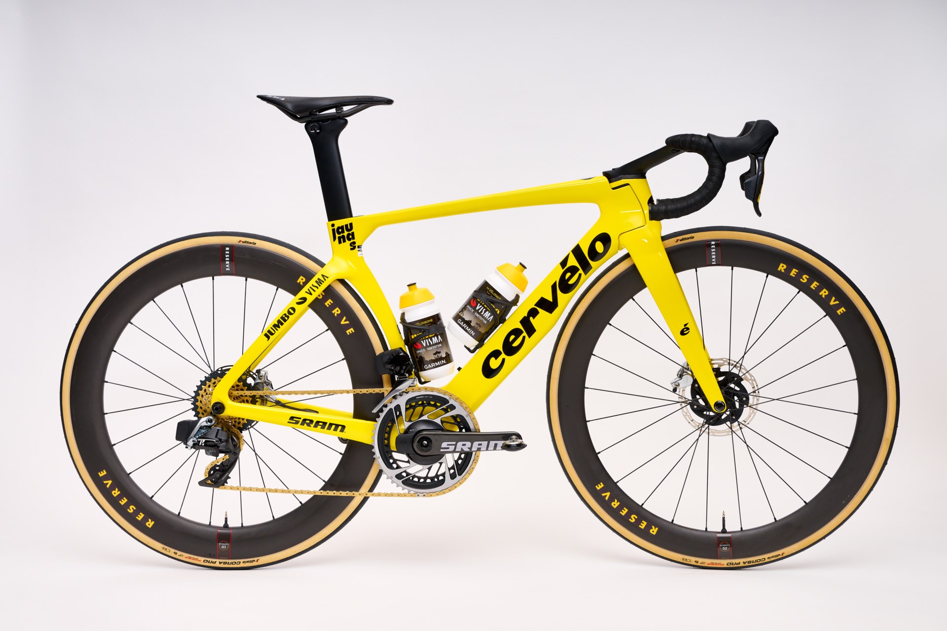 La Cervelo S5 personalizada de Jonas Vingegaard