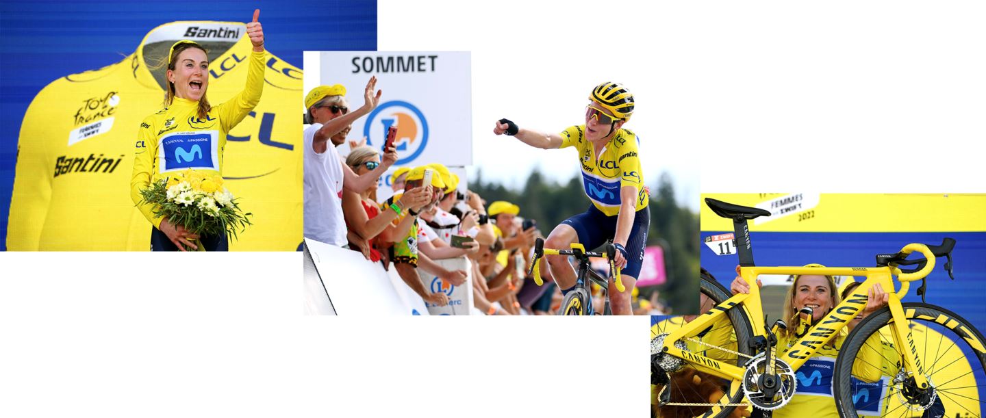 Annemiek van Vleuten wins the Tour de France Femmes.