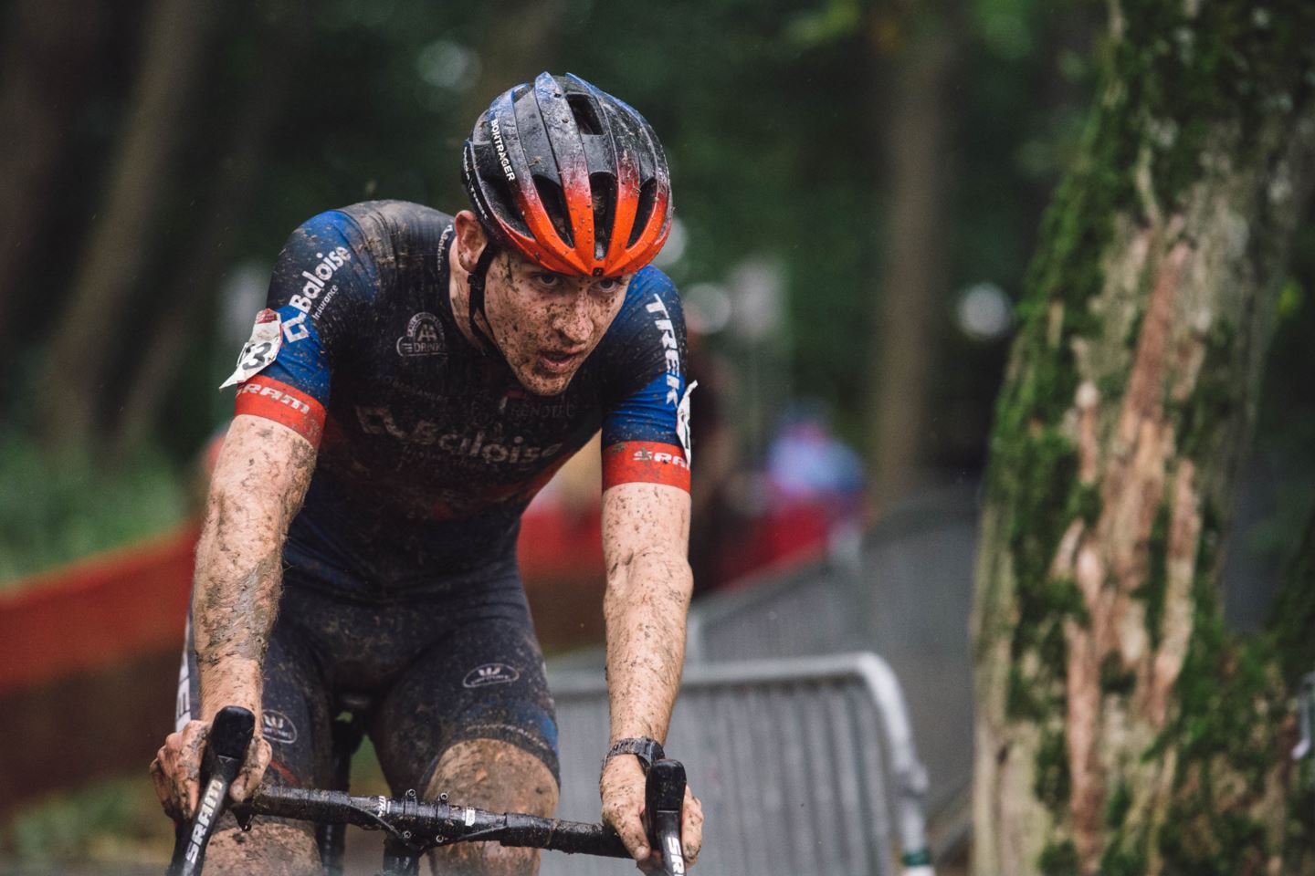 Toon Aerts on his way to third in Overijse in October.