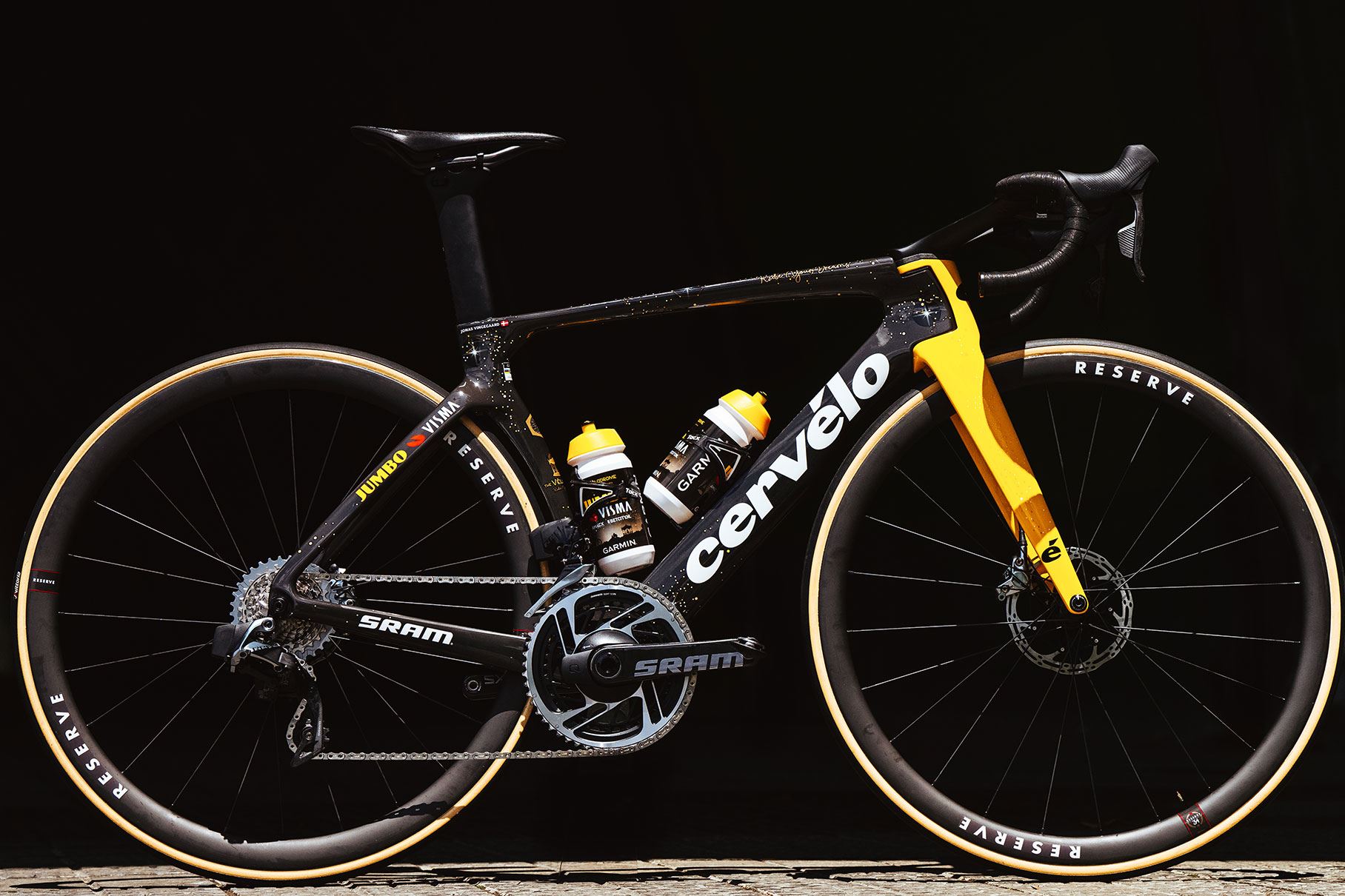 Um Cervelo S5 com 2x RED eTap AXS
