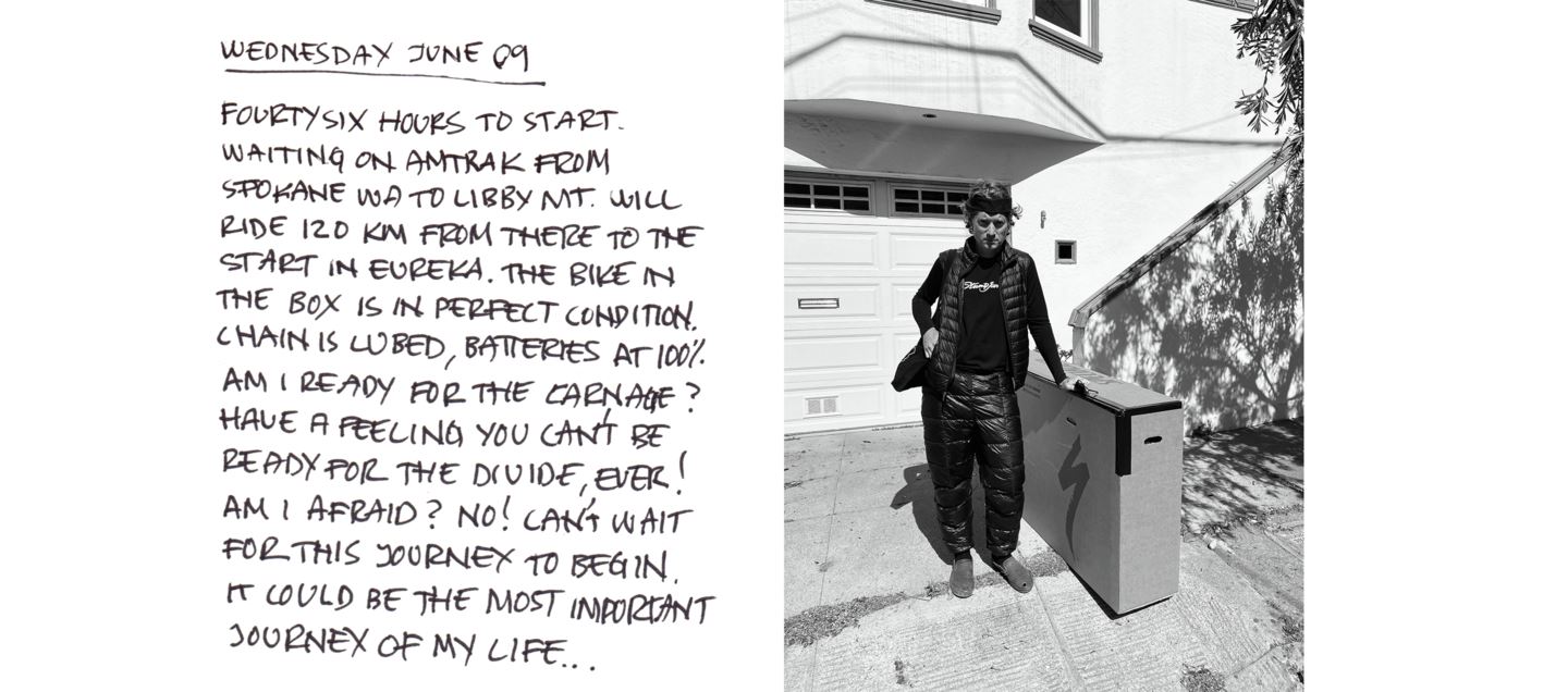 Erik Nohlin's Tour Divide
