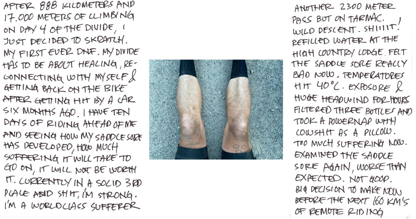Erik Nohlin's Tour Divide