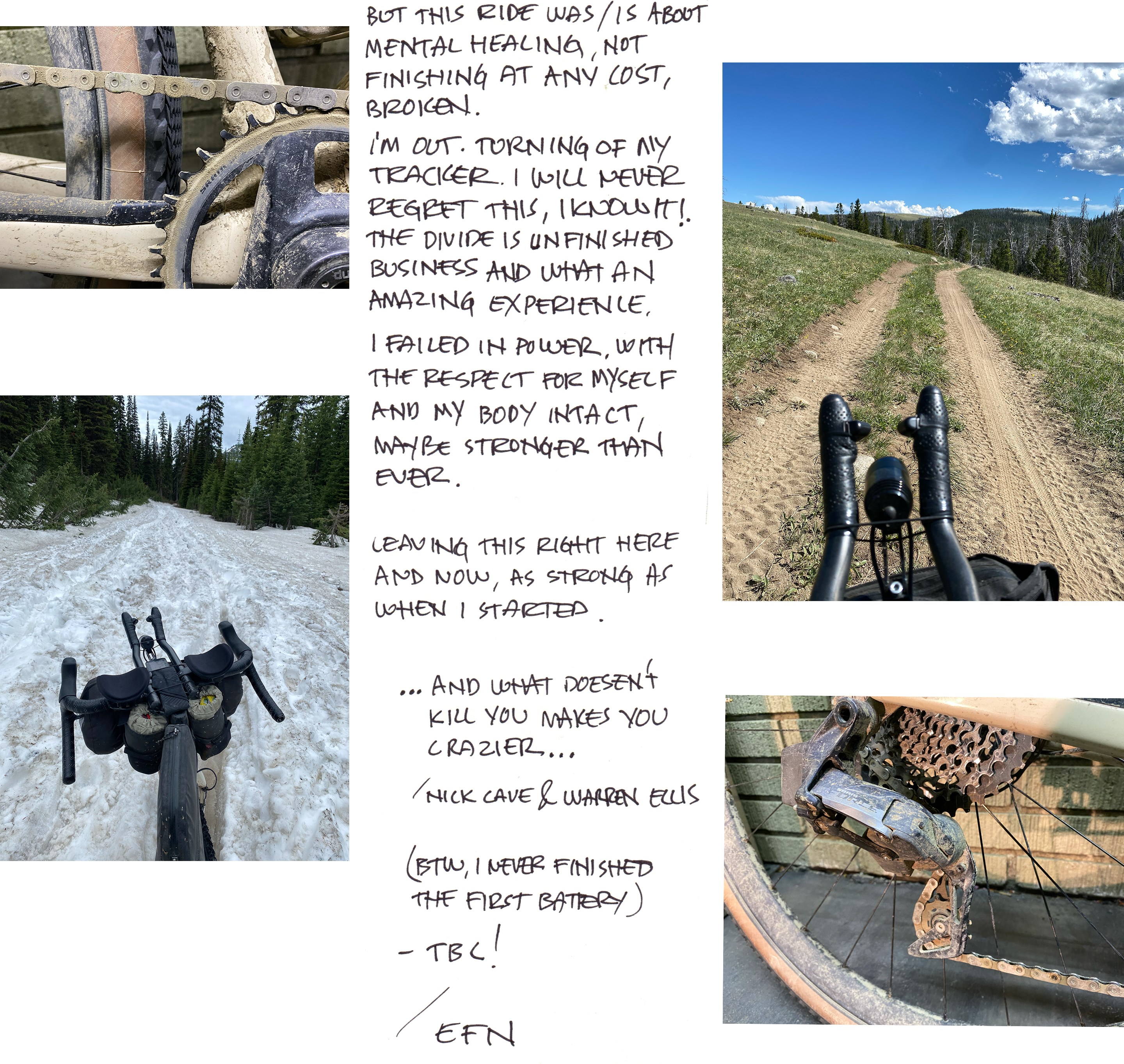 Erik Nohlin's Tour Divide