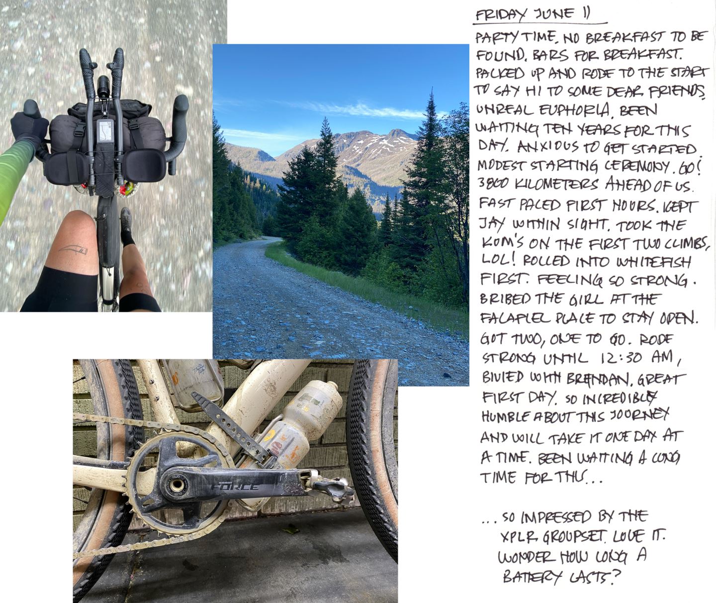 Erik Nohlin's Tour Divide