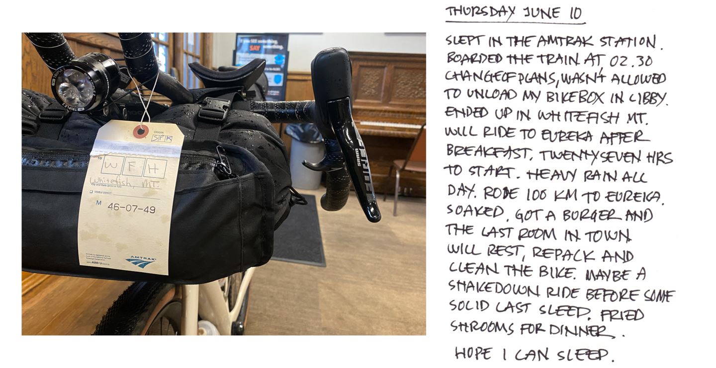 Erik Nohlin's Tour Divide