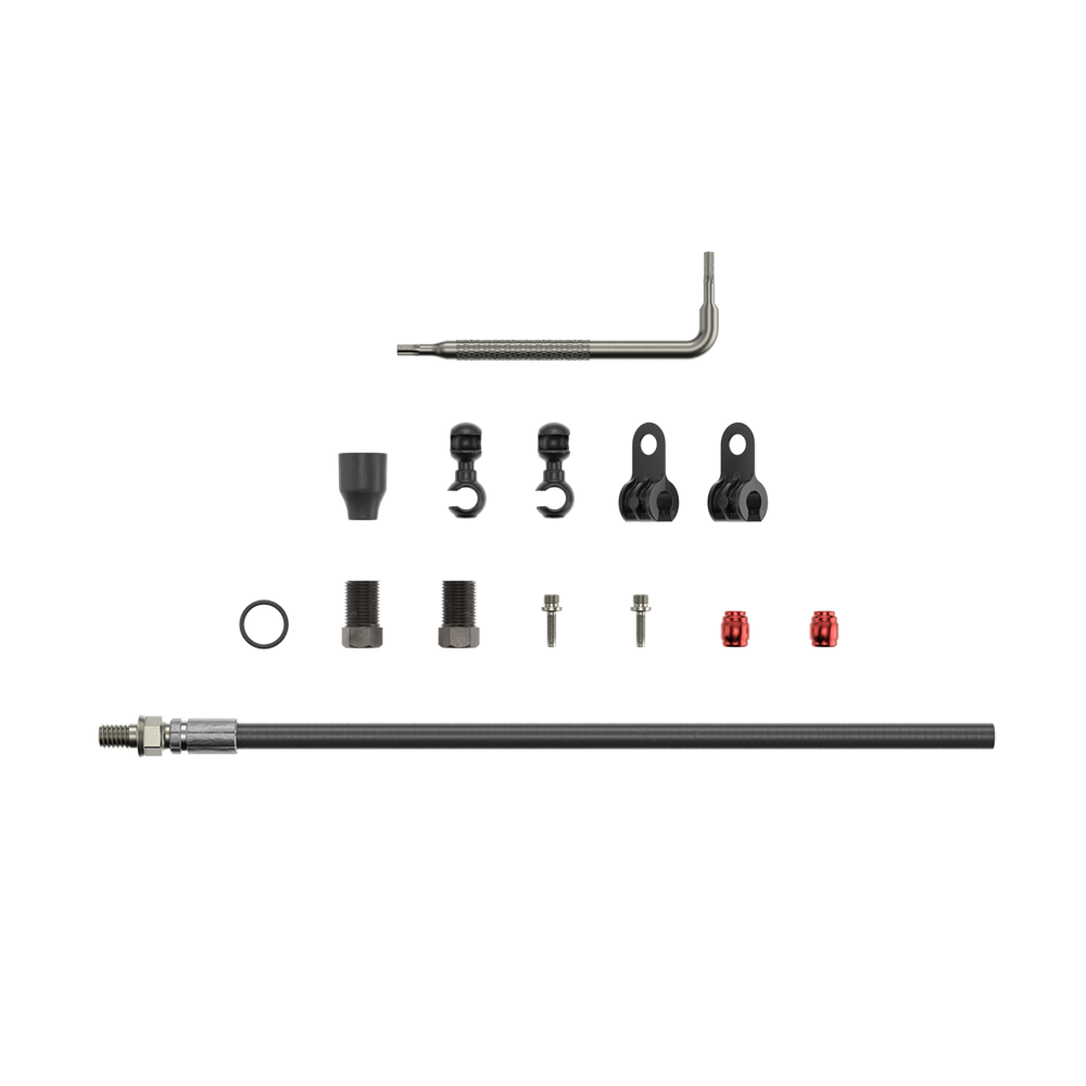 Jagwire Sport DOT Hydraulic Brake Hose Kit 2000mm – Fits G2 & Guide (B1), Black