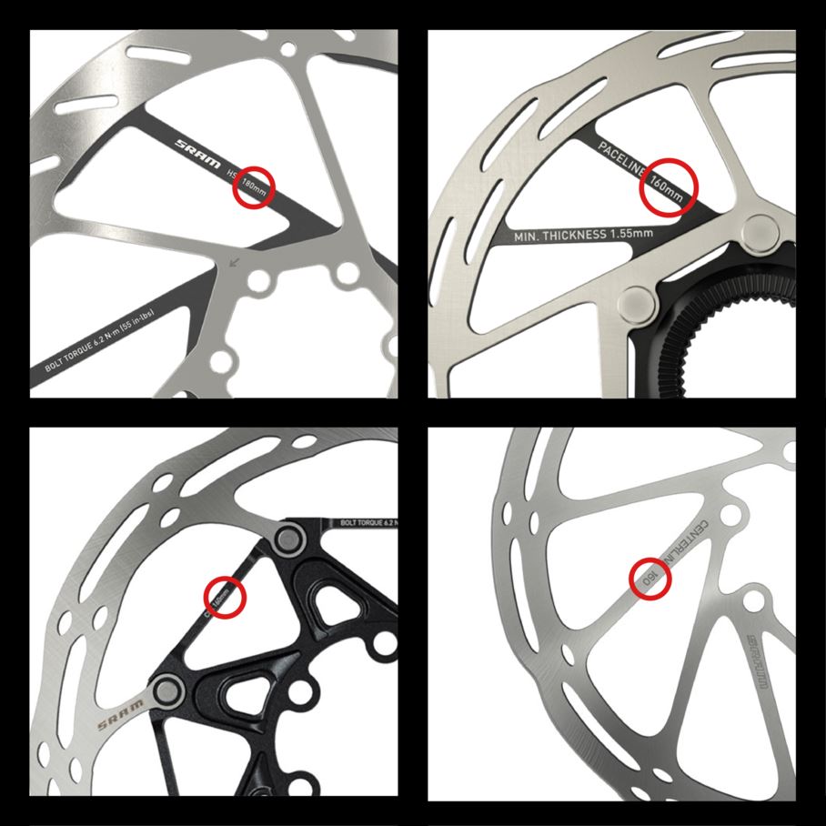 Rahmen für Montage gemäß Int. Standard A für Bremsscheibe mit 160 mm