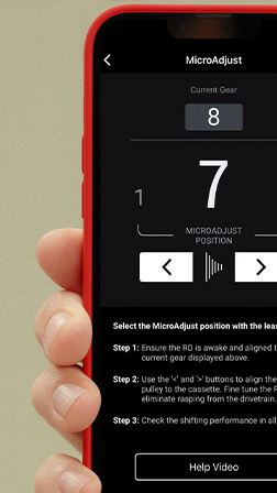 Cómo hacerlo: Ajuste fino mediante AXS App MicroAdjust