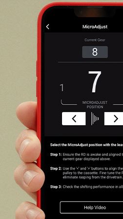 So geht’s: Feinabstimmung mit AXS App MicroAdjust